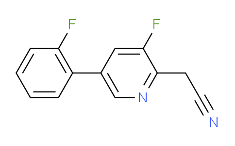 AM96333 | 1227577-79-8 | 3-Fluoro-5-(2-fluorophenyl)pyridine-2-acetonitrile