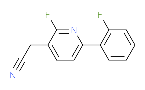 AM96336 | 1227573-71-8 | 2-Fluoro-6-(2-fluorophenyl)pyridine-3-acetonitrile