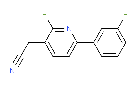 AM96337 | 1227509-91-2 | 2-Fluoro-6-(3-fluorophenyl)pyridine-3-acetonitrile