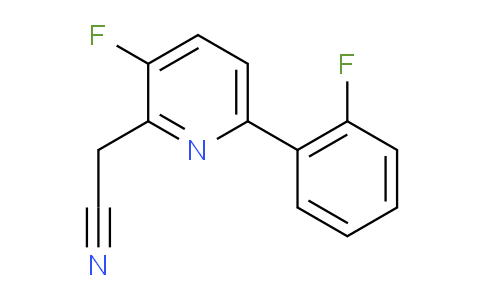 AM96339 | 1227573-80-9 | 3-Fluoro-6-(2-fluorophenyl)pyridine-2-acetonitrile