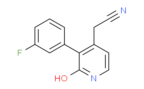 AM96343 | 1227573-85-4 | 3-(3-Fluorophenyl)-2-hydroxypyridine-4-acetonitrile