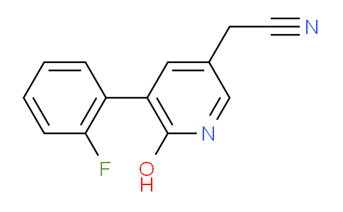 AM96345 | 1227577-85-6 | 5-(2-Fluorophenyl)-6-hydroxypyridine-3-acetonitrile