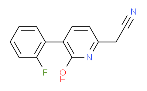 AM96348 | 1227571-08-5 | 5-(2-Fluorophenyl)-6-hydroxypyridine-2-acetonitrile