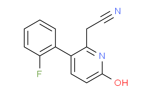AM96351 | 1227571-25-6 | 3-(2-Fluorophenyl)-6-hydroxypyridine-2-acetonitrile