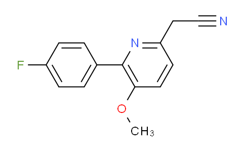 AM96361 | 1227589-84-5 | 6-(4-Fluorophenyl)-5-methoxypyridine-2-acetonitrile