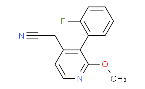 AM96362 | 1227604-69-4 | 3-(2-Fluorophenyl)-2-methoxypyridine-4-acetonitrile