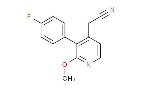 AM96364 | 1227586-48-2 | 3-(4-Fluorophenyl)-2-methoxypyridine-4-acetonitrile