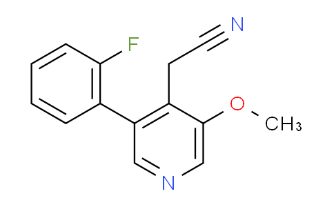 AM96371 | 1227577-97-0 | 3-(2-Fluorophenyl)-5-methoxypyridine-4-acetonitrile