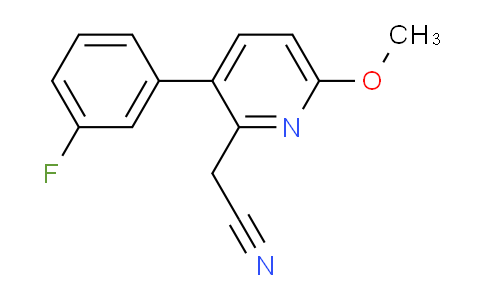 AM96375 | 1227604-81-0 | 3-(3-Fluorophenyl)-6-methoxypyridine-2-acetonitrile