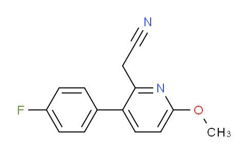 AM96376 | 1227515-46-9 | 3-(4-Fluorophenyl)-6-methoxypyridine-2-acetonitrile