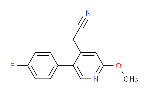 AM96382 | 1227580-66-6 | 5-(4-Fluorophenyl)-2-methoxypyridine-4-acetonitrile