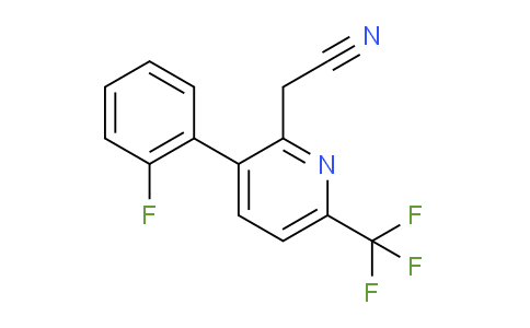 AM96383 | 1227605-00-6 | 3-(2-Fluorophenyl)-6-(trifluoromethyl)pyridine-2-acetonitrile