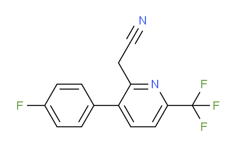 AM96385 | 1227590-08-0 | 3-(4-Fluorophenyl)-6-(trifluoromethyl)pyridine-2-acetonitrile