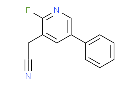AM96407 | 1227590-72-8 | 2-Fluoro-5-phenylpyridine-3-acetonitrile