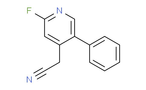 AM96408 | 1227590-67-1 | 2-Fluoro-5-phenylpyridine-4-acetonitrile