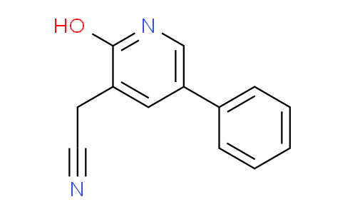 AM96425 | 1227576-61-5 | 2-Hydroxy-5-phenylpyridine-3-acetonitrile