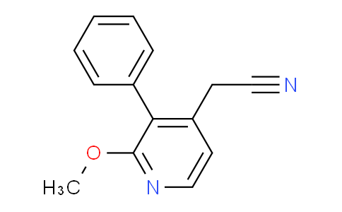 AM96428 | 1227513-75-8 | 2-Methoxy-3-phenylpyridine-4-acetonitrile