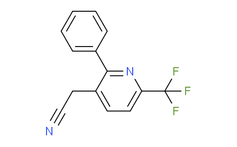 AM96446 | 1227591-19-6 | 2-Phenyl-6-(trifluoromethyl)pyridine-3-acetonitrile