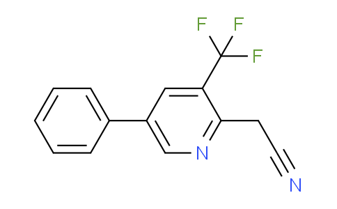 AM96448 | 1227578-10-0 | 5-Phenyl-3-(trifluoromethyl)pyridine-2-acetonitrile