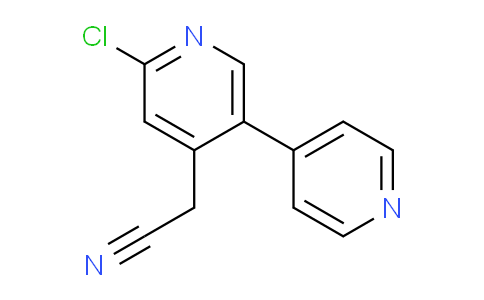 AM96451 | 1227516-46-2 | 2-Chloro-5-(pyridin-4-yl)pyridine-4-acetonitrile