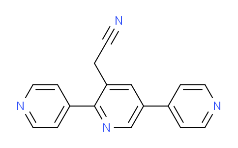 AM96487 | 1227577-14-1 | 2,5-Di(pyridin-4-yl)pyridine-3-acetonitrile