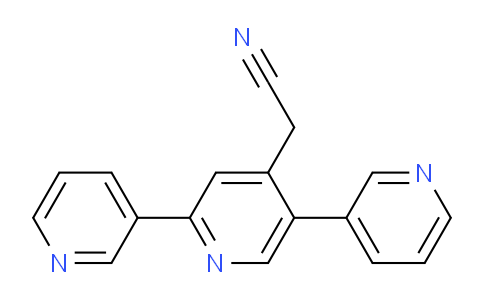 AM96488 | 1227591-51-6 | 2,5-Di(pyridin-3-yl)pyridine-4-acetonitrile