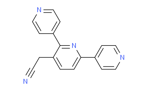 AM96491 | 1227591-53-8 | 2,6-Di(pyridin-4-yl)pyridine-3-acetonitrile