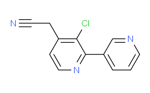 AM96500 | 1227577-31-2 | 3-Chloro-2-(pyridin-3-yl)pyridine-4-acetonitrile