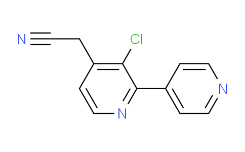 AM96501 | 1227607-41-1 | 3-Chloro-2-(pyridin-4-yl)pyridine-4-acetonitrile