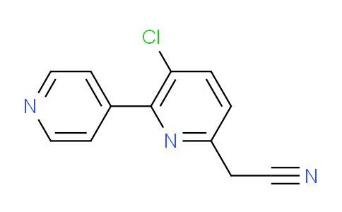 AM96505 | 1227577-36-7 | 5-Chloro-6-(pyridin-4-yl)pyridine-2-acetonitrile