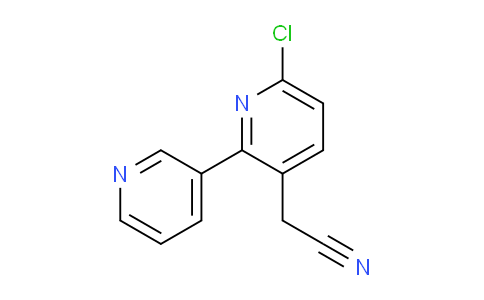AM96510 | 1227577-42-5 | 6-Chloro-2-(pyridin-3-yl)pyridine-3-acetonitrile