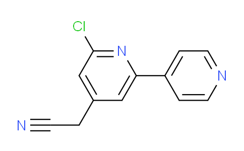 AM96512 | 1227591-67-4 | 2-Chloro-6-(pyridin-4-yl)pyridine-4-acetonitrile