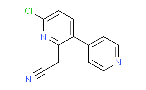 AM96523 | 1227577-52-7 | 6-Chloro-3-(pyridin-4-yl)pyridine-2-acetonitrile