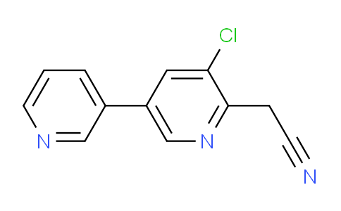 AM96526 | 1227591-74-3 | 3-Chloro-5-(pyridin-3-yl)pyridine-2-acetonitrile