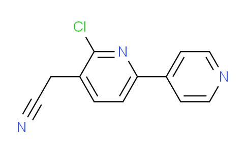 AM96529 | 1227516-69-9 | 2-Chloro-6-(pyridin-4-yl)pyridine-3-acetonitrile