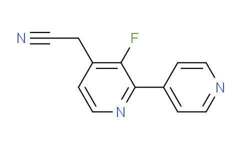AM96533 | 1227516-79-1 | 3-Fluoro-2-(pyridin-4-yl)pyridine-4-acetonitrile