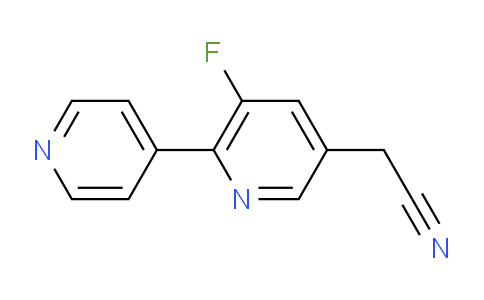 AM96535 | 1227607-53-5 | 5-Fluoro-6-(pyridin-4-yl)pyridine-3-acetonitrile