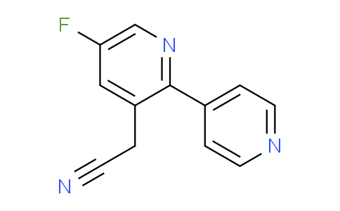 AM96539 | 1227591-77-6 | 5-Fluoro-2-(pyridin-4-yl)pyridine-3-acetonitrile