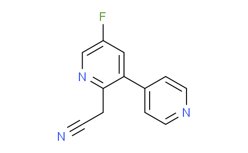 AM96551 | 1227591-80-1 | 5-Fluoro-3-(pyridin-4-yl)pyridine-2-acetonitrile