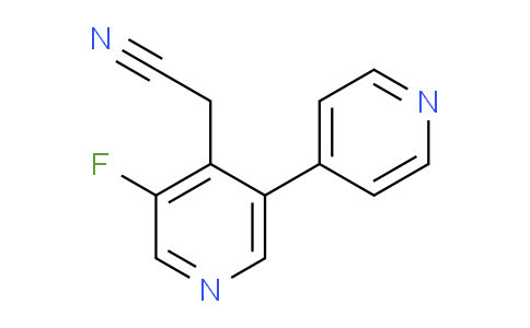 AM96553 | 1227565-11-8 | 3-Fluoro-5-(pyridin-4-yl)pyridine-4-acetonitrile