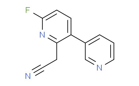 AM96554 | 1227496-57-2 | 6-Fluoro-3-(pyridin-3-yl)pyridine-2-acetonitrile
