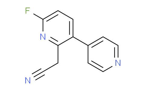AM96555 | 1227578-39-3 | 6-Fluoro-3-(pyridin-4-yl)pyridine-2-acetonitrile