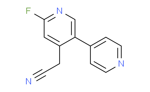 AM96557 | 1227577-74-3 | 2-Fluoro-5-(pyridin-4-yl)pyridine-4-acetonitrile