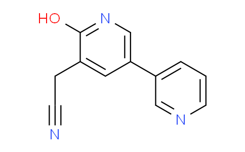 2-Hydroxy-5-(pyridin-3-yl)pyridine-3-acetonitrile
