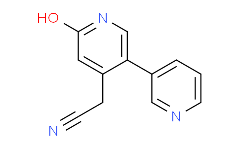AM96574 | 1227565-33-4 | 2-Hydroxy-5-(pyridin-3-yl)pyridine-4-acetonitrile