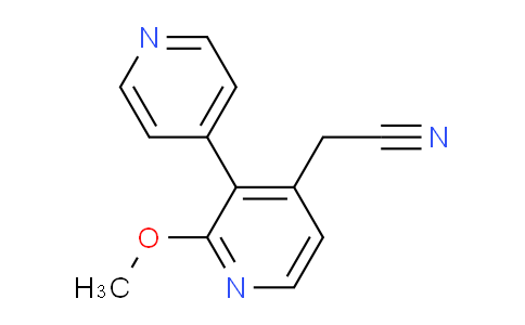 AM96579 | 1227565-67-4 | 2-Methoxy-3-(pyridin-4-yl)pyridine-4-acetonitrile