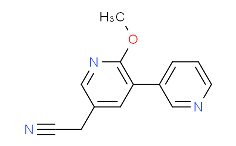 AM96580 | 1227591-99-2 | 6-Methoxy-5-(pyridin-3-yl)pyridine-3-acetonitrile