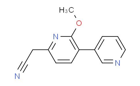 AM96582 | 1227607-72-8 | 6-Methoxy-5-(pyridin-3-yl)pyridine-2-acetonitrile