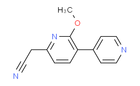 AM96583 | 1227577-89-0 | 6-Methoxy-5-(pyridin-4-yl)pyridine-2-acetonitrile
