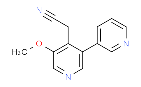 AM96584 | 1227592-04-2 | 3-Methoxy-5-(pyridin-3-yl)pyridine-4-acetonitrile